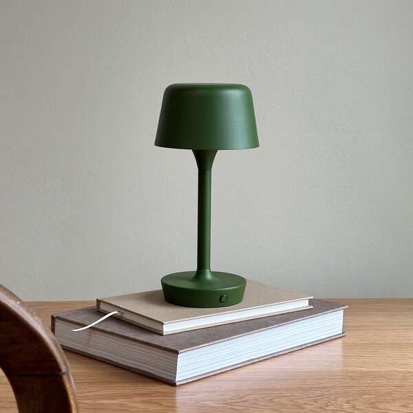 Stolne Lampa Dyberg Larsen, Flow, prigušiv, Zelena, Dnevna soba, Metal, Skandinavski