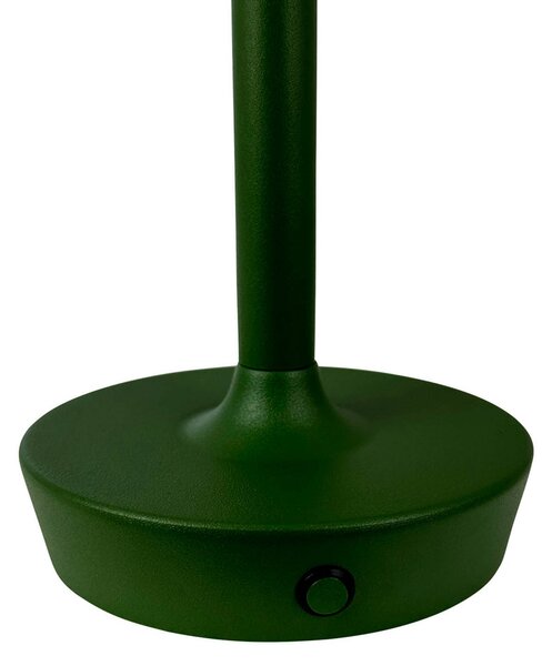 Stolne Lampa Dyberg Larsen, Flow, prigušiv, Zelena, Dnevna soba, Metal, Skandinavski