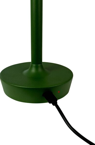 Stolne Lampa Dyberg Larsen, Flow, prigušiv, Zelena, Dnevna soba, Metal, Skandinavski