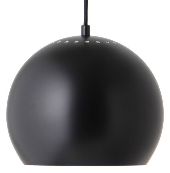 Viseće Svjetiljka FRANDSEN, Ball, prigušiv, Crno, Dnevna soba, Metal, Dizajn