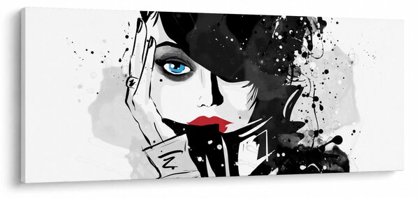 Slika - Tajanstvena žena (120x50 cm)