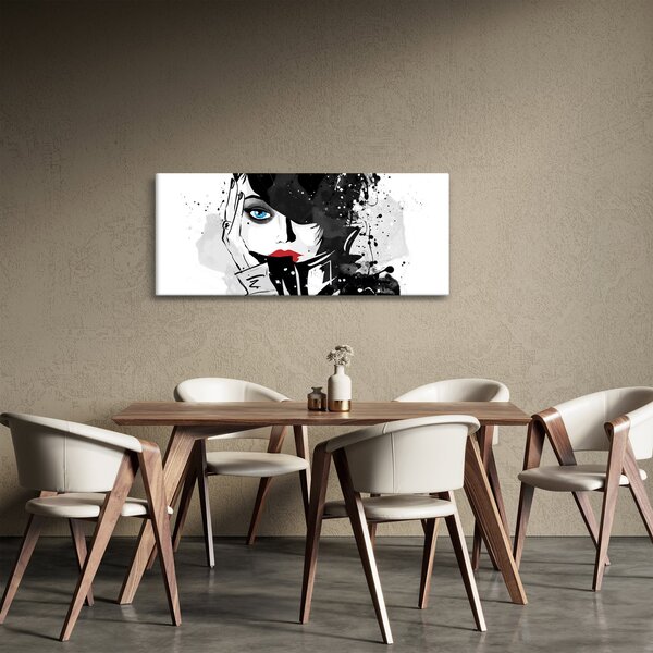 Slika - Tajanstvena žena (120x50 cm)