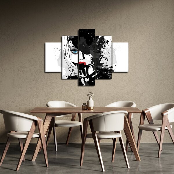 Slika - Tajanstvena žena (150x105 cm)