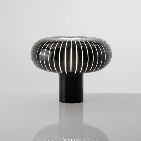 Stolne Lampa Kartell, Teresa, prigušiv, Crno, Dnevna soba, Plastika, Dizajn