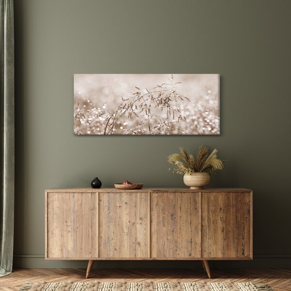 Slika - Livada u smeđim tonovima (120x50 cm)