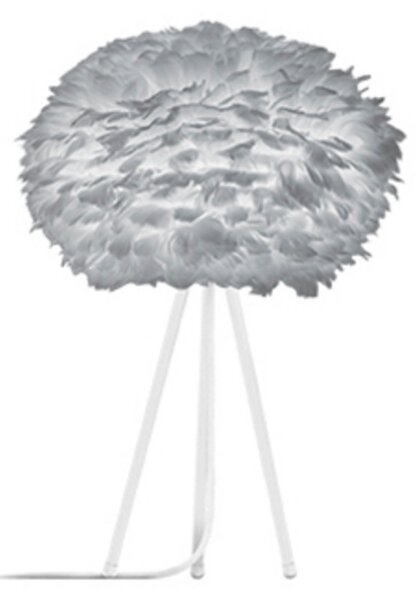 Stolne Lampa UMAGE, Eos, Sivo, Dnevna soba, Metal, Dizajn