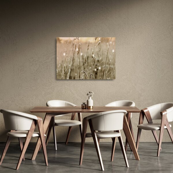 Staklena slika - Harmonična livada (70x50 cm)