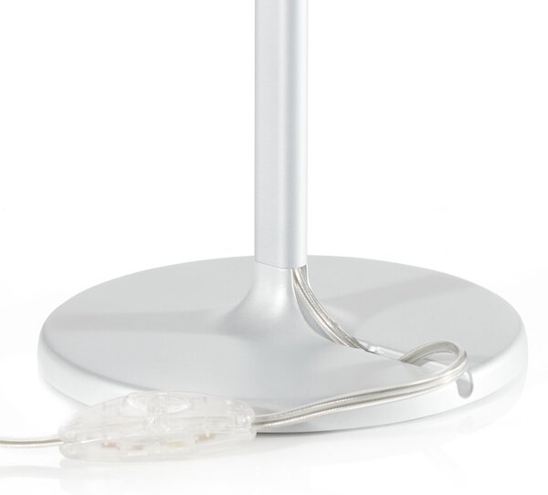 Stolne Lampa Artemide, Melampo notte, Bijela, Dnevna soba, Tkanina / tekstil, Dizajn
