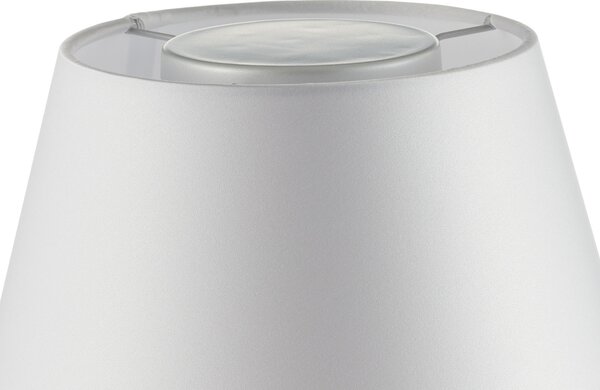 Stolne Lampa Artemide, Melampo notte, Bijela, Dnevna soba, Tkanina / tekstil, Dizajn