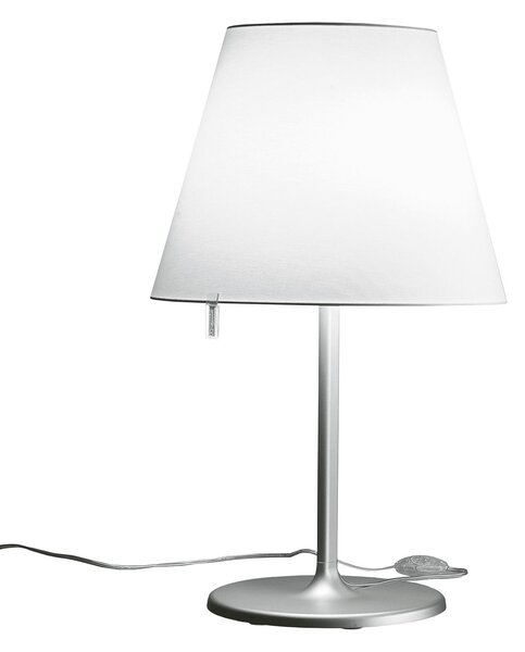 Stolne Lampa Artemide, Melampo, Sivo, Dnevna soba, Tkanina / tekstil, Dizajn