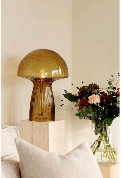 Stolne Lampa Globen Lighting, Smeđa / hrđa, Dnevna soba, Staklo
