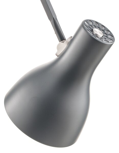 Podne Lampa Anglepoise, Type 75, Sivo, Dnevna soba, Metal, Industrijski dizajn
