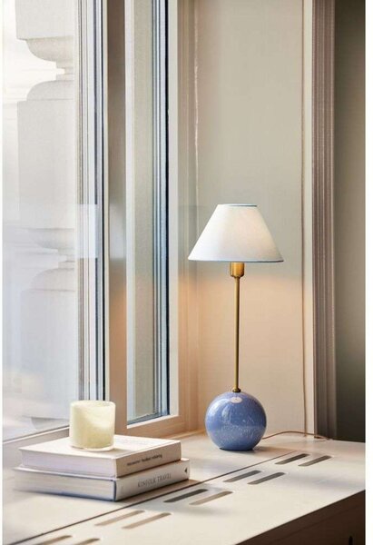 Stolne Lampa Globen Lighting, Plava, Dnevna soba, Staklo