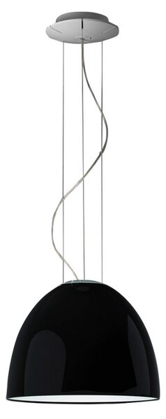 Viseće Svjetiljka Artemide, Nur Mini Gloss, prigušiv, Crno, Dnevna soba, Metal, Dizajn