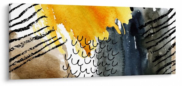 Slika - Apstraktni akvarel (120x50 cm)