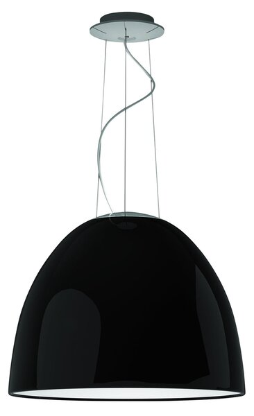 Viseće Svjetiljka Artemide, Nur Gloss, prigušiv, Crno, Dnevna soba, Metal, Dizajn