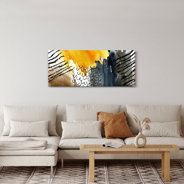 Slika - Apstraktni akvarel (120x50 cm)