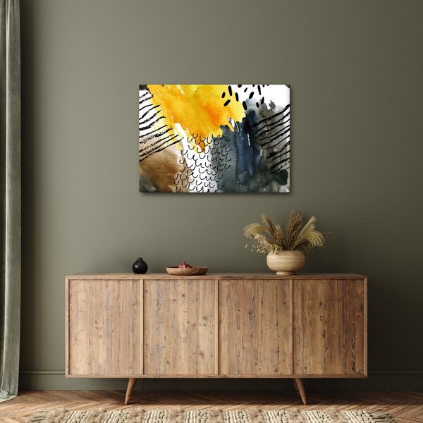 Slika - Apstraktni akvarel (70x50 cm)