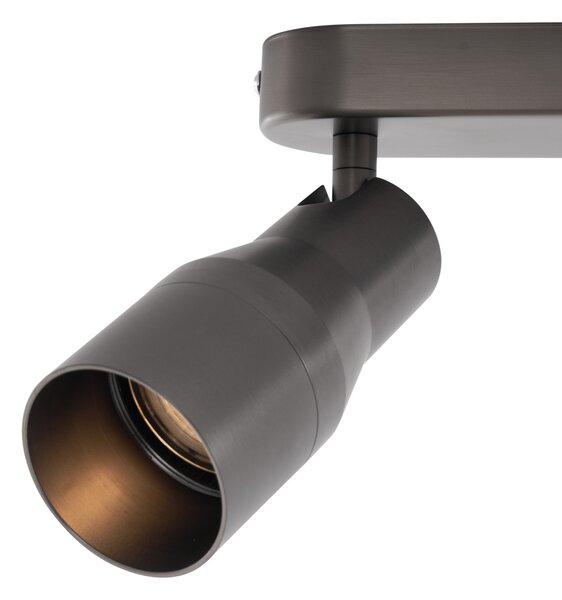 Okruglo stropno svjetlo s dva reflektora, tamnosivo GU10 50 mm - Stanley