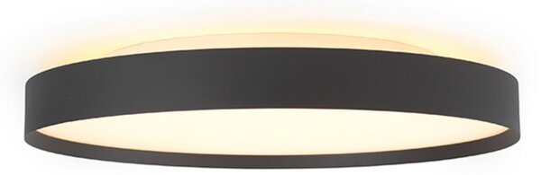 Stropne Svjetiljka Halo Design, prigušiv, Crno, Spavaća soba, Plastika