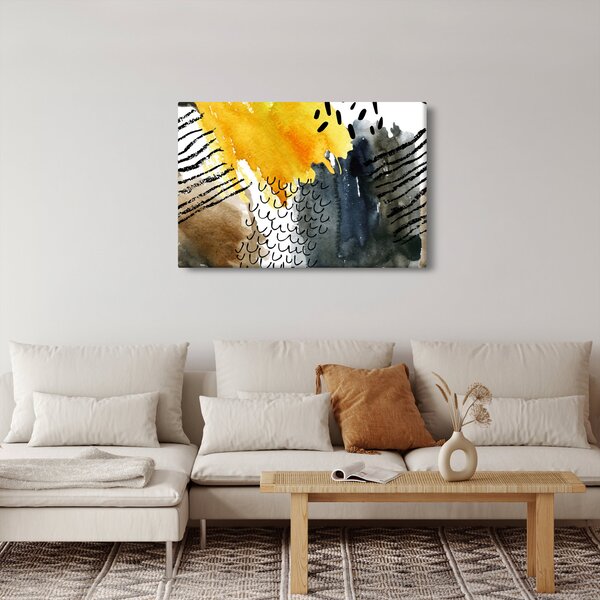 Slika - Apstraktni akvarel (90x60 cm)