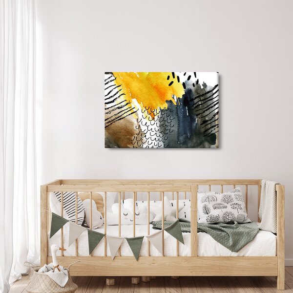Slika - Apstraktni akvarel (90x60 cm)