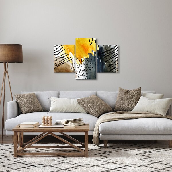 Slika - Apstraktni akvarel (90x60 cm)