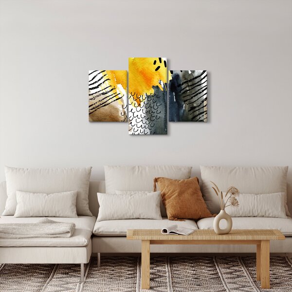 Slika - Apstraktni akvarel (90x60 cm)