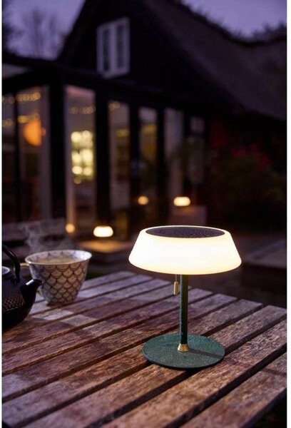 Solar Prijenosni Stolna Lampa tamno Zelena - Halo Design