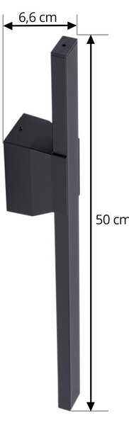 Vanjske Svjetiljka Lindby, Sakari, Crno, Terasa, Aluminij, Moderan