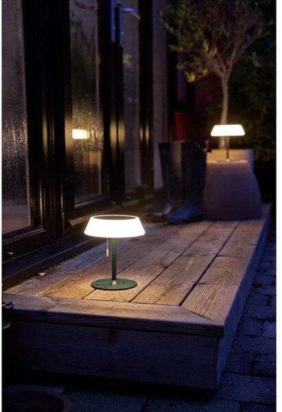 Solar Prijenosni Stolna Lampa tamno Zelena - Halo Design