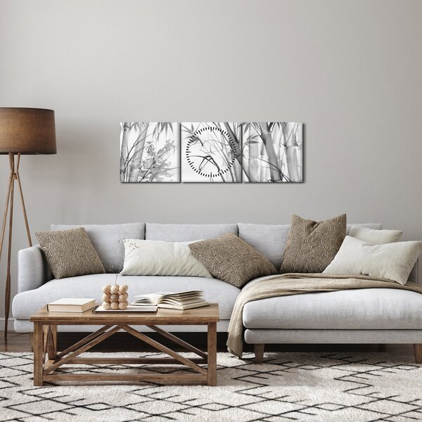 Slika - Šuma bambusa (sa satom) (90x30 cm)