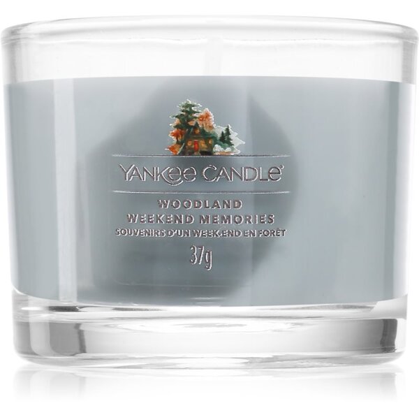 Yankee Candle Woodland Weekend Memories mala mirisna svijeća bez staklene posude 37 g