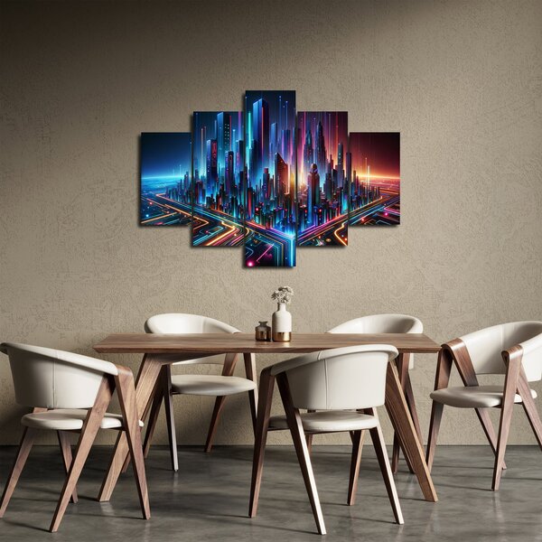 Slika - Grad budućnosti (150x105 cm)