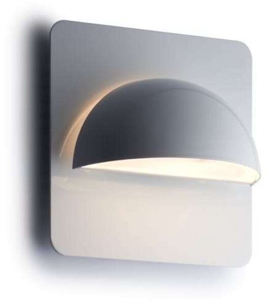Rørhat Vanjski Zidna lampa m/Backplate Bijela - LIGHT-POINT