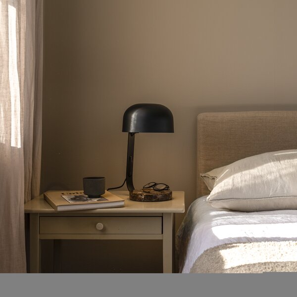 Stolne Lampa Watt & Veke, Crno, Dnevna soba, Metal, Skandinavski