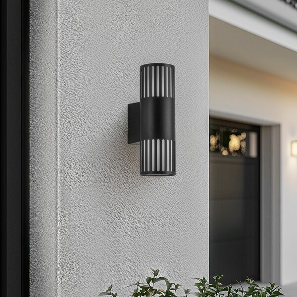 Vanjske Svjetiljka Lindby, Lurinda, prigušiv, Crno, Balkon, Aluminij, Moderan