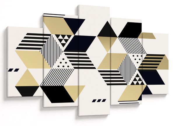 Slika - Geometrijski oblici N⁰1 (150x105 cm)