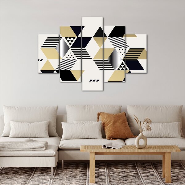 Slika - Geometrijski oblici N⁰1 (150x105 cm)