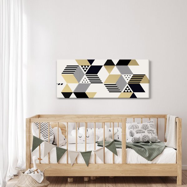 Slika - Geometrijski oblici N⁰1 (120x50 cm)