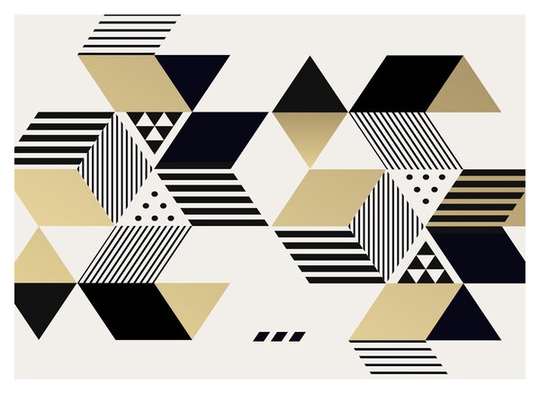 Slika - Geometrijski oblici N⁰1 (70x50 cm)