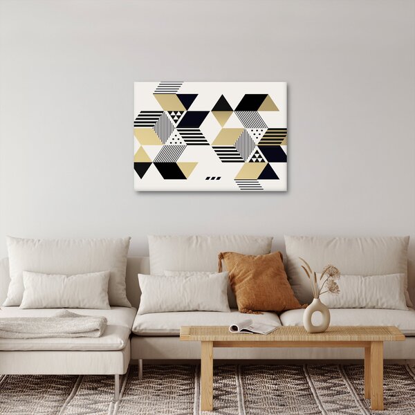 Slika - Geometrijski oblici N⁰1 (70x50 cm)