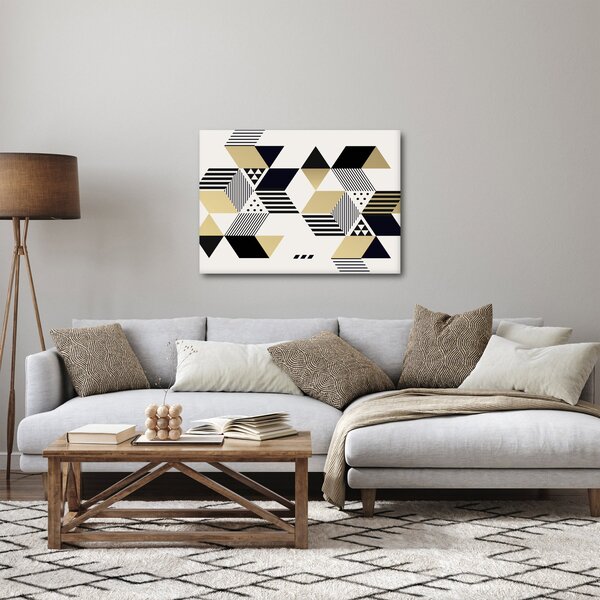 Slika - Geometrijski oblici N⁰1 (70x50 cm)