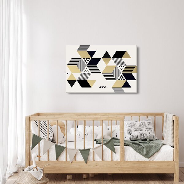 Slika - Geometrijski oblici N⁰1 (90x60 cm)