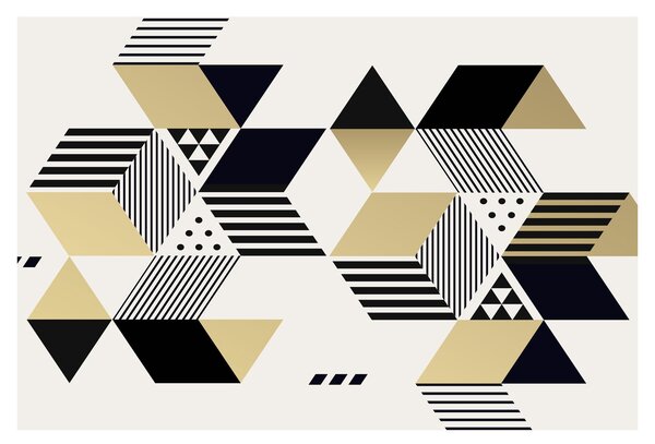 Slika - Geometrijski oblici N⁰1 (90x60 cm)