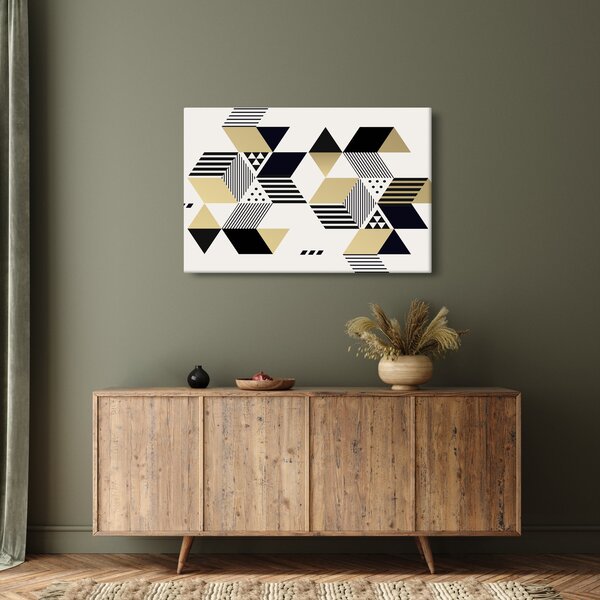 Slika - Geometrijski oblici N⁰1 (90x60 cm)