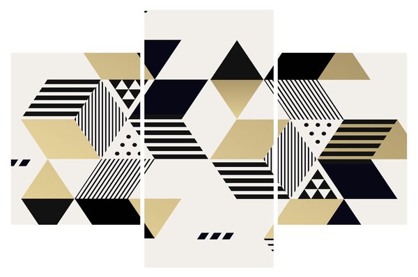 Slika - Geometrijski oblici N⁰1 (90x60 cm)