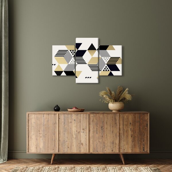 Slika - Geometrijski oblici N⁰1 (90x60 cm)