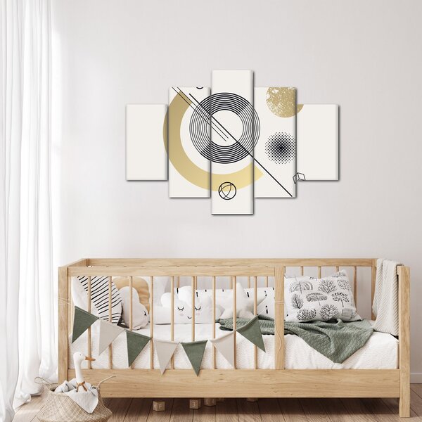 Slika - Geometrijski oblici N⁰2 (150x105 cm)