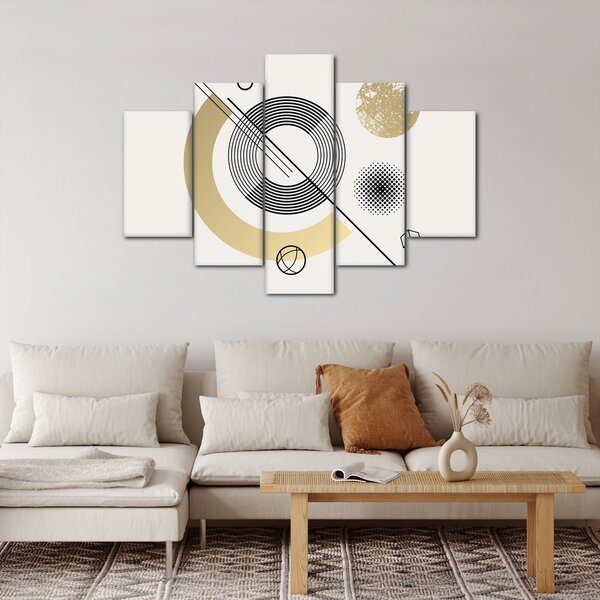 Slika - Geometrijski oblici N⁰2 (150x105 cm)